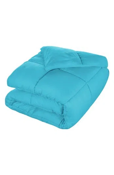 Superior Reversible Down Alternative Comforter In Blue
