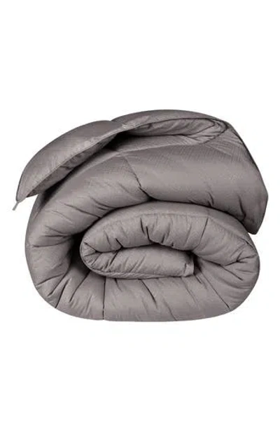 Superior Reversible Down Alternative Comforter In Gray