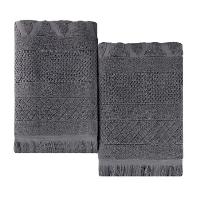 Superior Rolla Collection | 100% Cotton 2-pc. Bath Sheet In Gray