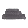 Superior Rolla Collection | 100% Cotton 3-pc. Quick Dry Solid Bath Towel Set In Gray