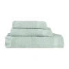 Superior Rolla Collection | 100% Cotton 3-pc. Quick Dry Solid Bath Towel Set In Green