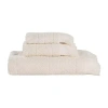Superior Rolla Collection | 100% Cotton 3-pc. Quick Dry Solid Bath Towel Set In White