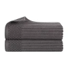 Superior Rolla Collection | 2-pc. Bath Sheet In Black