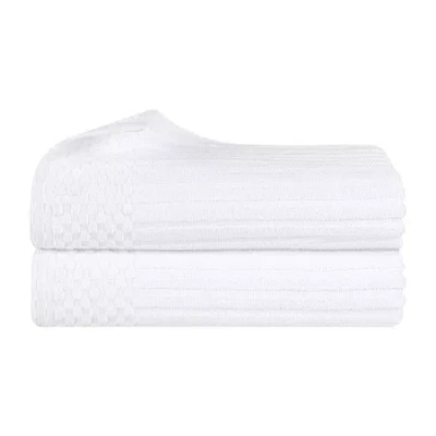 Superior Rolla Collection | 2-pc. Bath Sheet In White