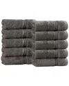 Superior Set Of 10 Heritage Egyptian Cotton Highly Absorbent Solid Ultra Soft  Face Towels