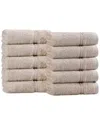 Superior Set Of 10 Heritage Egyptian Cotton Highly Absorbent Solid Ultra Soft  Face Towels