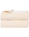 Superior Set Of 2 Belmont Zero Twist Cotton Medium Weight Soft Absorbent Bath  Towels