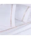 Superior Set Of 2 Egyptian Cotton 1000 Thread Count Embroidered Pillowcases
