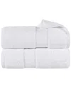 Superior Set Of 2 Niles Giza Cotton Dobby Ultra-plush Thick Soft Absorbent Bath Sheets