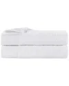 Superior Set Of 2 Rayon Eco-friendly Fluffy Soft Modern Solid Bath Sheets