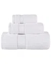 Superior Set Of 3 Niles Giza Cotton Dobby Ultra-plush Thick Soft Absorbent Bath Towels