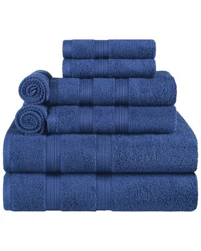 Superior Smart Dry Zero Twist 8pc Assorted Towel Set In Multi