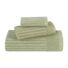 Superior Soho Collection | 3-pc. Quick Dry Solid Bath Towel Set In Green