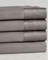 Superior Solid 1000 Thread Count Egyptian Cotton Deep Pocket Sheet Set In Gray