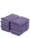 Superior Solid 10pc Absorbent Face Towel Set