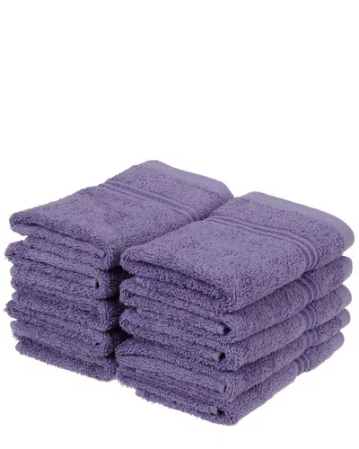 Superior Solid 10pc Absorbent Face Towel Set