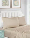 Superior Solid 1200 Thread Count Deep Pocket Sheet Set In Platinum