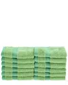 Superior Solid 12pc Face Towel Set