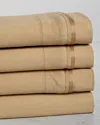 Superior Solid 1500 Thread Count Egyptian Cotton Deep Pocket Sheet Set In Brown