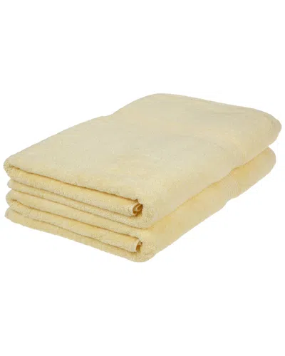 Superior Solid 2pc Bath Sheet Egyptian Cotton Towel Set