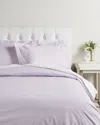 Superior Solid 300 Thread Count Percale Duvet Cover Set
