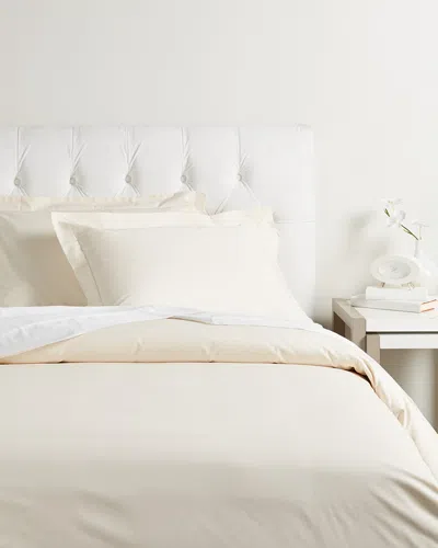 Superior Solid 300 Thread Count Percale Duvet Cover Set