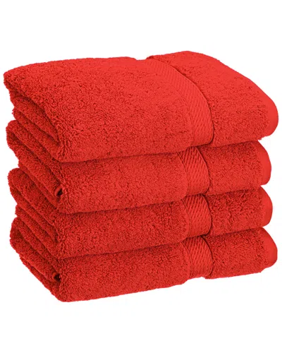 Superior Solid 4pc Absorbent Hand Towel Set