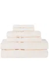 Superior Solid 6pc Absorbent Towel Set