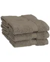 Superior Solid 6pc Absorbent Face Egyptian Cotton Towel Set