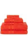 Superior Ultra Soft 6pc Cotton Towel Set