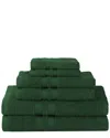 Superior Solid 12pc Soft Absorbent Towel Set