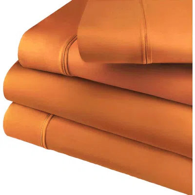 Superior Solid 800 Thread Count Sateen Sheet Set In Brown