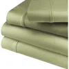 Superior Solid 800 Thread Count Sateen Sheet Set In Green