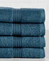 Superior Solid Absorbent 4pc Bath Towel Set