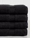 Superior Solid Absorbent 4pc Bath Towel Set