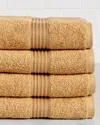 Superior Solid Absorbent 4pc Bath Towel Set