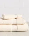 Superior Solid Absorbent Strong Zero-twist 3pc Towel Set