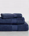 Superior Solid Absorbent Strong Zero-twist 3pc Towel Set