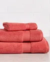 Superior Solid Absorbent Strong Zero-twist 3pc Towel Set