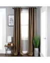 Superior Solid Insulated Thermal Blackout Grommet Curtain Panel Set