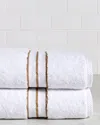 Superior Solid Long-staple Combed 2pc Bath Turkish Cotton Towel Set
