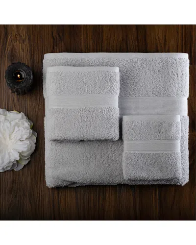 Superior Solid Organic 6pc Breathable Fast Drying Organic Cotton Towel Set