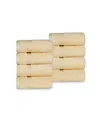 Superior Solid Quick Drying Absorbent 8 Piece Egyptian Cotton Hand Towel Set Bedding In Canary