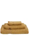 Superior Solid Soft 3pc Absorbent Egyptian Cotton Towel Set