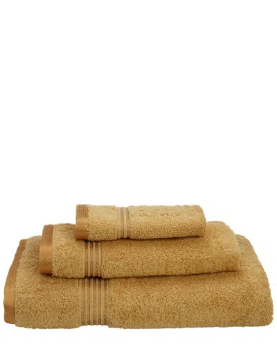 Superior Solid Soft 3pc Absorbent Egyptian Cotton Towel Set