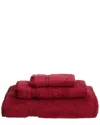 Superior Solid Soft 3pc Absorbent Towel Set