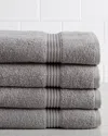Superior Solid Soft 4pc Absorbent Bath Towel Set
