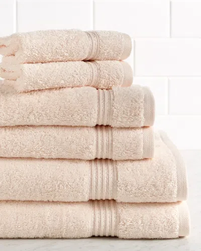 Superior Solid Soft 6pc Absorbent Towel Set