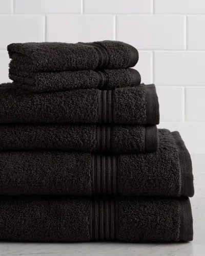 Superior Solid Soft 6pc Absorbent Towel Set