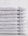 Superior Solid Soft 8pc Absorbent Hand Towel Set